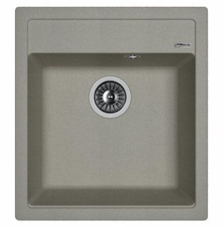 Кухонная мойка Florentina Липси 460 серый шёлк